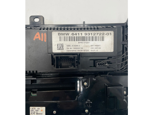 Блок управления климат-контролем 9312722, EG2902   BMW X3 F25