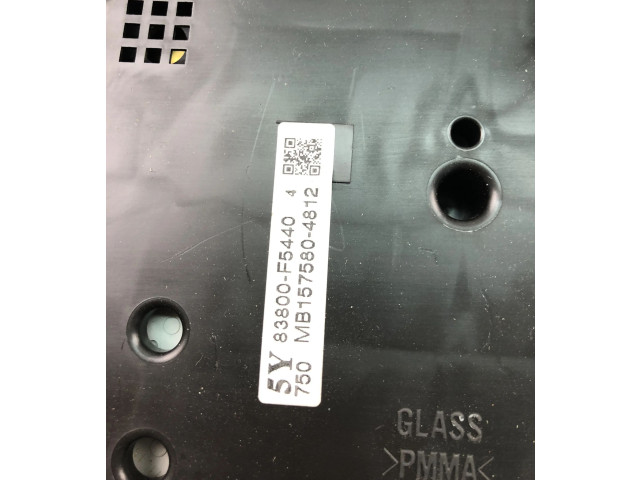 Přístrojová deska Toyota Yaris 2015 83800F5440, NO3451