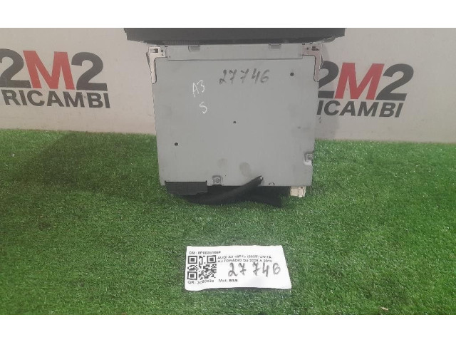 Турбина Радио/ проигрыватель CD/DVD / навигация Audi A3 S3 8P  8P0035186P, 8P0035186P         
