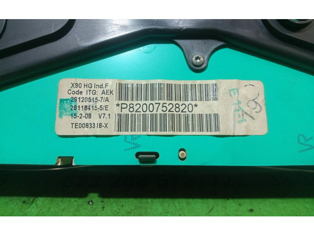 Панель приборов P8200752820   Dacia Logan I       