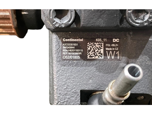 Vstřikovací čerpadlo 167003669R, 5WS40844 Renault Megane IV