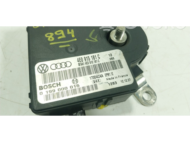 Блок управления 4E0910181C, 4E0915181C Audi A8 S8 D3 4E