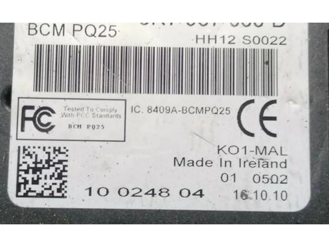 Блок комфорта 6R7937085D, 10024804 Skoda Fabia Mk2 (5J)