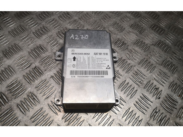 Блок управления надувных подушек 2079011900, A2079011900   Mercedes-Benz E C207 W207    