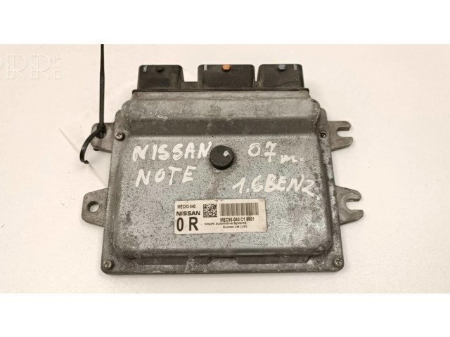 Řídící jednotka MEC93040, MEC93040C18801 Nissan Note (E11) 2007
