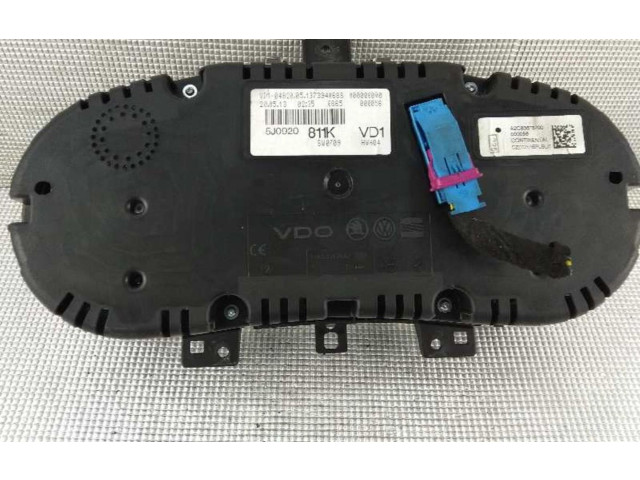 Панель приборов 5J0920811K   Skoda Fabia Mk2 (5J)       