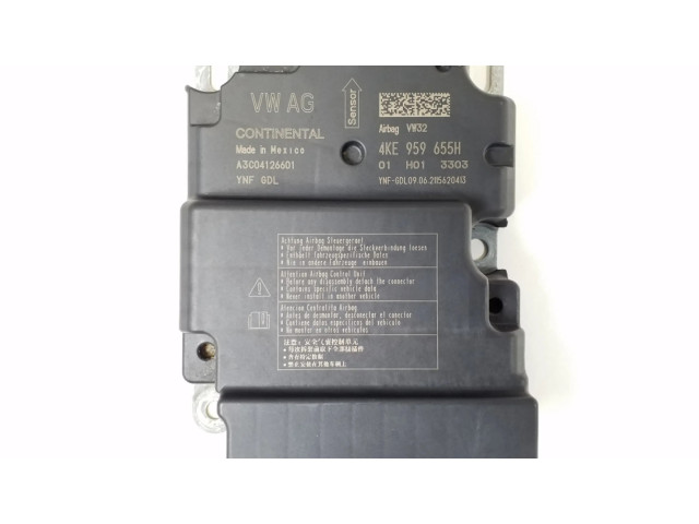 Блок подушек безопасности 4KE959655H   Audi e-tron