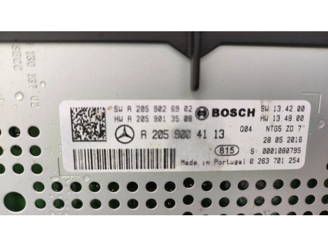 Дисплей    A2059004113, 692060   Mercedes-Benz C W205