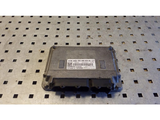 Блок управления двигателя 03E906023AL, 03E906023L Volkswagen Polo V 6R