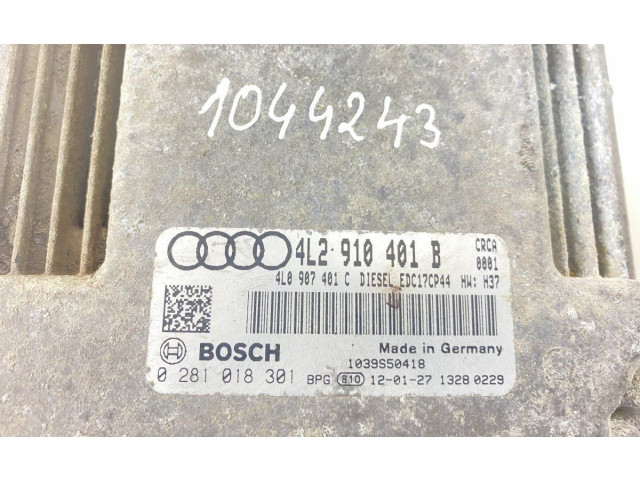 Řídící jednotka 0281018301, 4L2910401B   Audi Q7 4L 2012