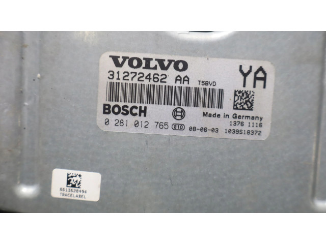 Блок управления двигателем Блок управления 0281012765 Volvo V70