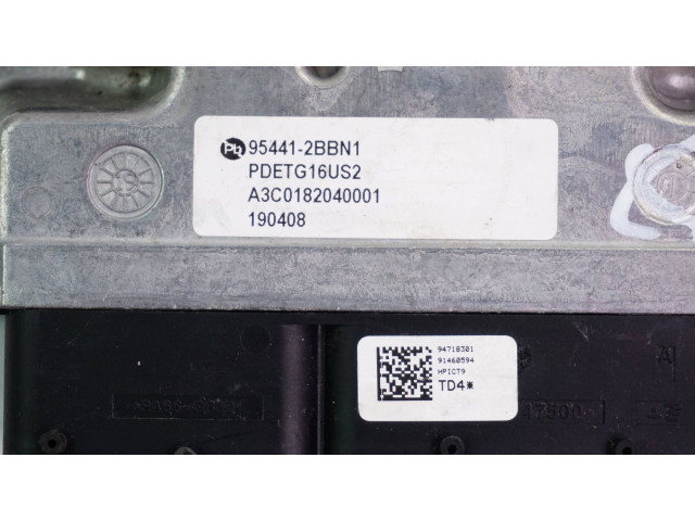 Блок управления двигателя 954412BBN1, A3C0182040001   KIA Ceed