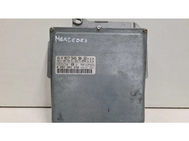 Řídící jednotka A0175459032, 0281001230 Mercedes-Benz E W210 1999