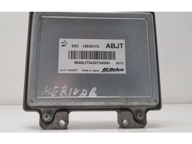 Блок управления двигателя 12654172, 12642927 Opel Meriva B
