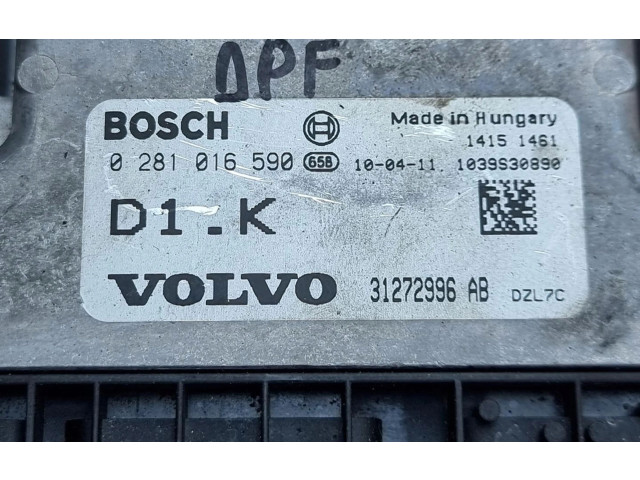 Блок управления двигателя 31272996, 0281016590 Volvo C30