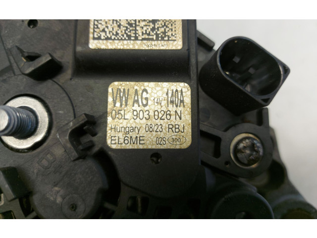 Генератор 05L903026N Volkswagen Golf VIII