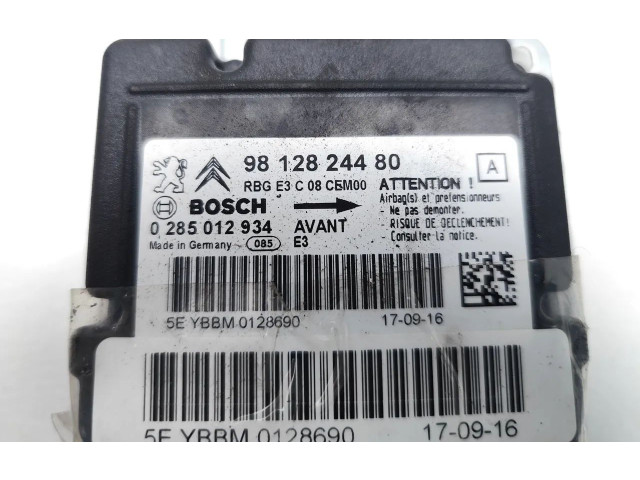 Блок подушек безопасности 9812824480, 0285012934 Citroen C4 Cactus
