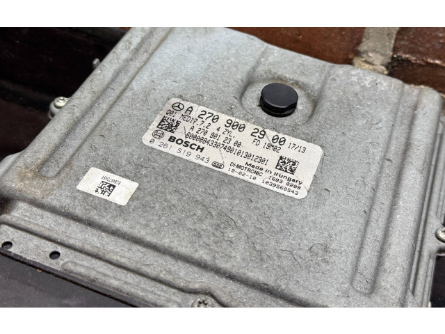 Řídící jednotka A2709002900, 0261S19943 Mercedes-Benz GLA W156 2019