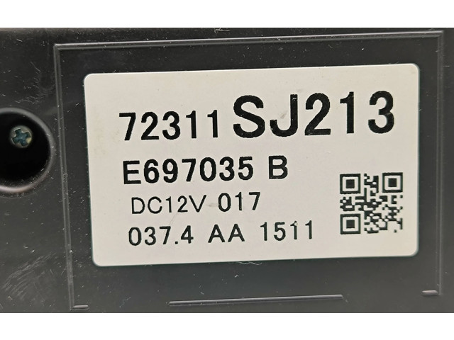 Блок управления климат-контролем 72311SJ213, 0374AA1511   Subaru Forester SK