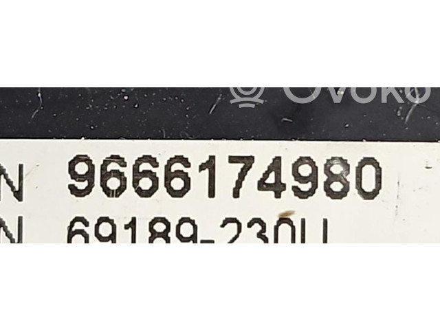 Geschwindigkeitsmesser Cockpit 9666174980, 9666174980   Peugeot 5008       