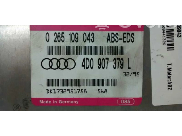 Блок управления АБС 4D0907379L Audi A8 S8 D2 4D
