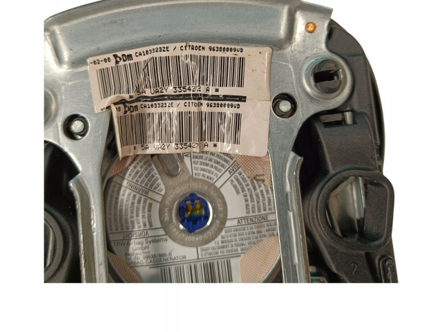 Подушка безопасности водителя 96380009VD, 96380009VD   Citroen C2