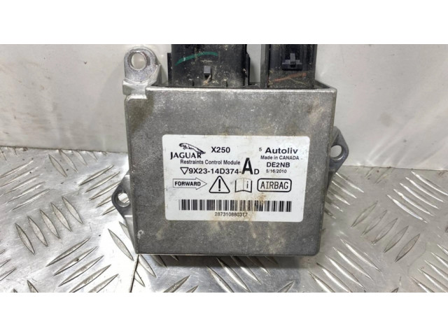 Блок подушек безопасности 9X2314D374AD Jaguar XF