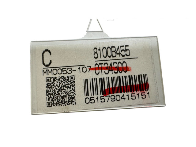 Панель приборов 8100B455, MM0053107 Mitsubishi ASX