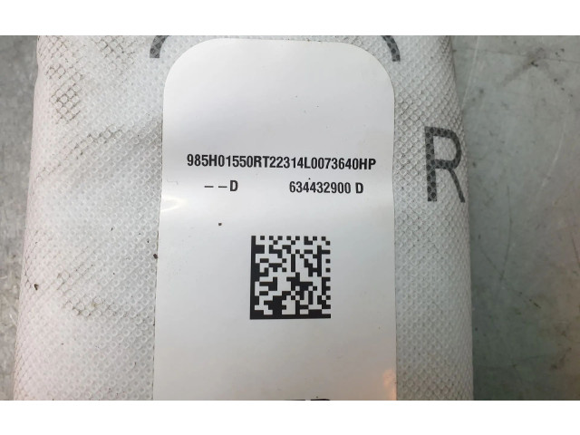 Подушка безопасности в сиденье 985H01550R, 634432900D Renault Clio V