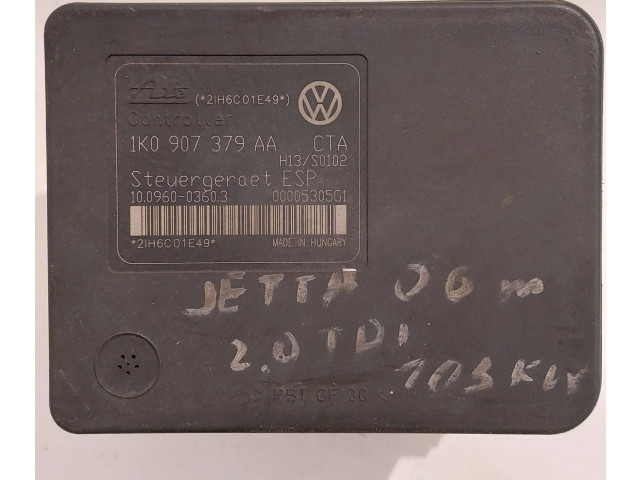 Блок АБС 1K0907379AA, 00005305G1 Volkswagen Jetta V 2005 - 2010 года
