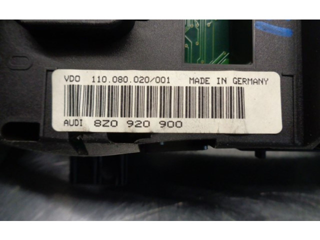 Панель приборов 8Z0920900, 110080020001   Audi A2       