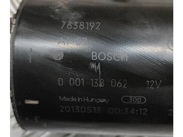 Стартер 7638192, 0001138062 BMW 1 F20 F21 2011 - 2019 года