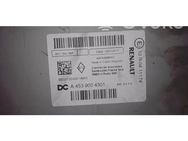 Pojistková skříňka Радио/ проигрыватель / навигация A4539006502 Smart ForFour II W453 2015