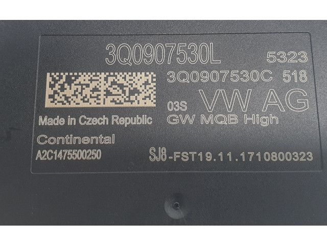 Блок управления 3Q0907530L, 3Q0907530L   Audi Q2 -
