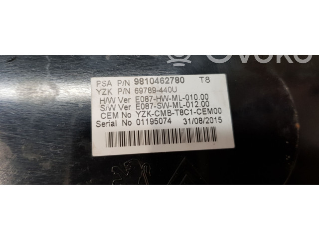 Панель приборов 9810462780   Peugeot 5008       