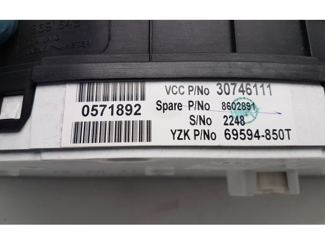 Панель приборов 30746111, 8602891   Volvo XC90       