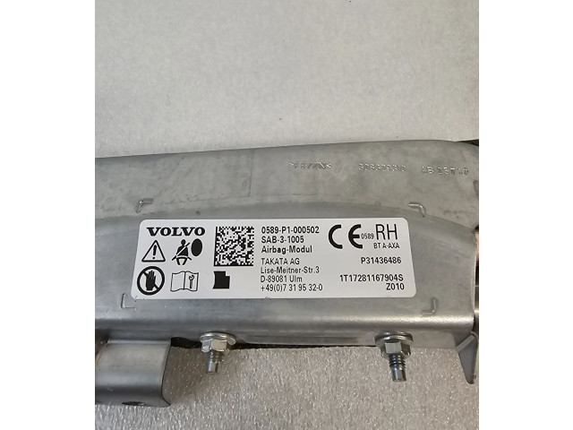 Подушка безопасности в сиденье 31436486 Volvo XC90