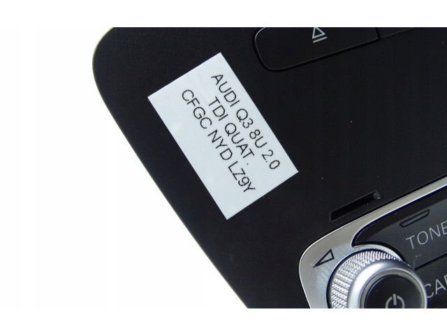 Блок управления климат-контролем 8U0035193B, 8U0035193B Audi Q3 8U