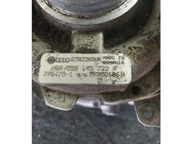 Турбина Audi A6 S6 C6 4F GTB2260VK, 7764701 для двигателя Cdy
