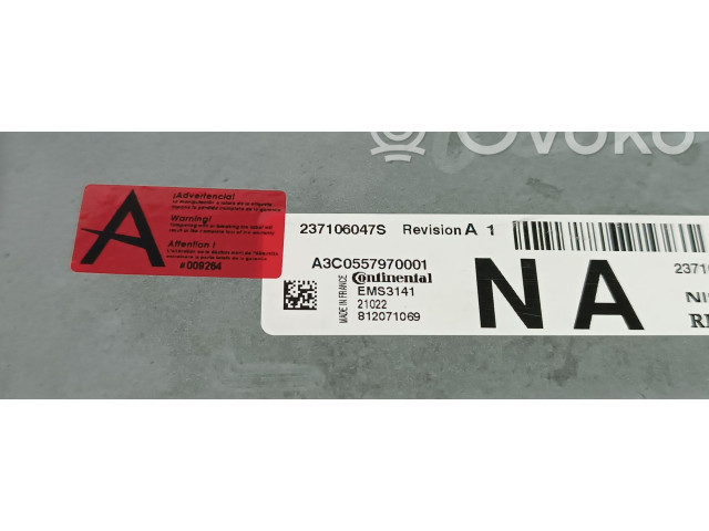 Блок управления двигателя 237106048S, A3C0557970001 Dacia Sandero III