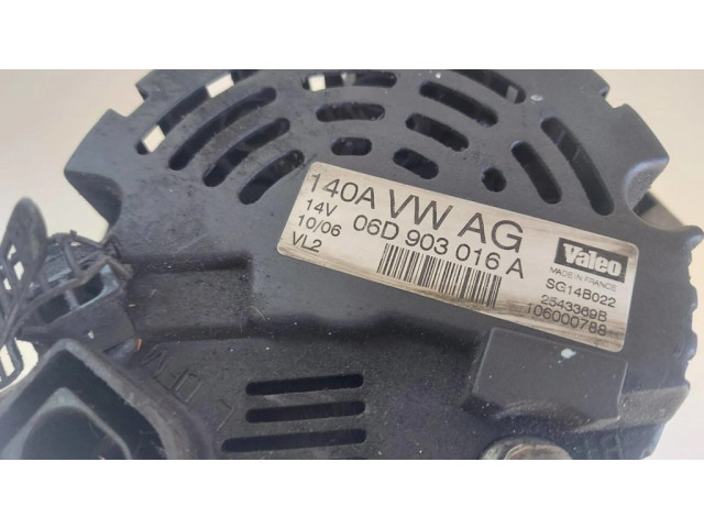 Генератор 06D903016A Audi A4 S4 B6 8E 8H 3.0