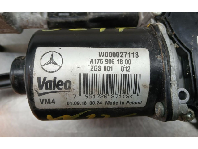 Моторчик дворников A1769061800, W000027118    Mercedes-Benz A W176