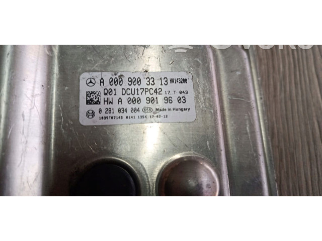 Блок управления выхлопом A0009003313   Mercedes-Benz GLC X253 C253