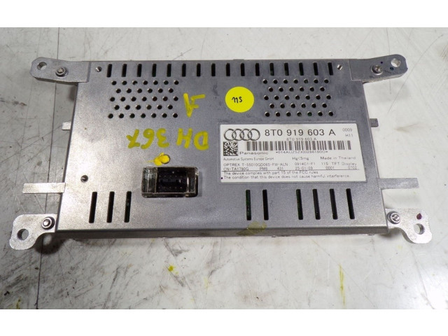 Дисплей 8T0057603E, 8T0919603A Audi A5 Sportback 8TA