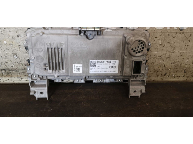 Přístrojová deska Audi Q4 Sportback e-tron 2022 89A920725D, 89A920725D