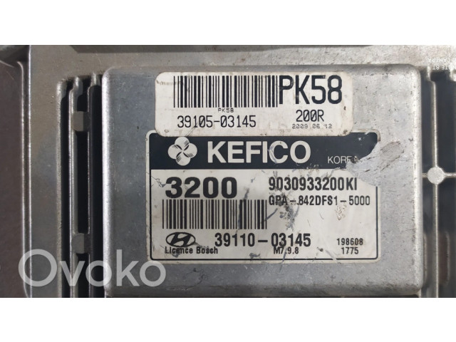 Блок управления двигателя 9030933200KI Hyundai i10