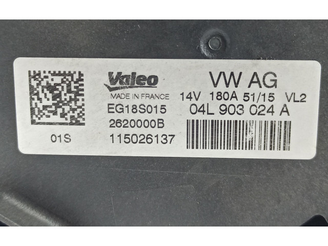 Генератор 04L903024A, 04L903024AX   Audi A4 Allroad      