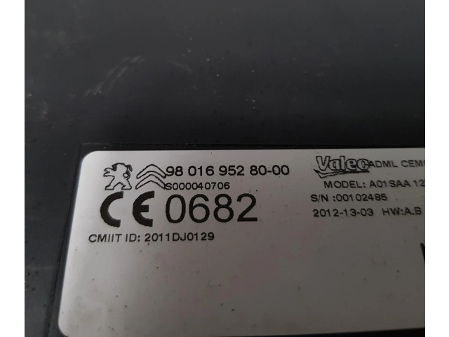 Řídící jednotka 9667175380 Peugeot 508 2014