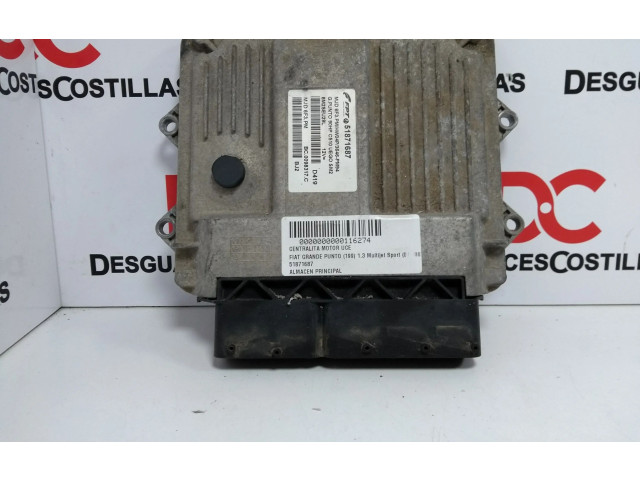 Блок управления двигателем Блок управления    Fiat Linea