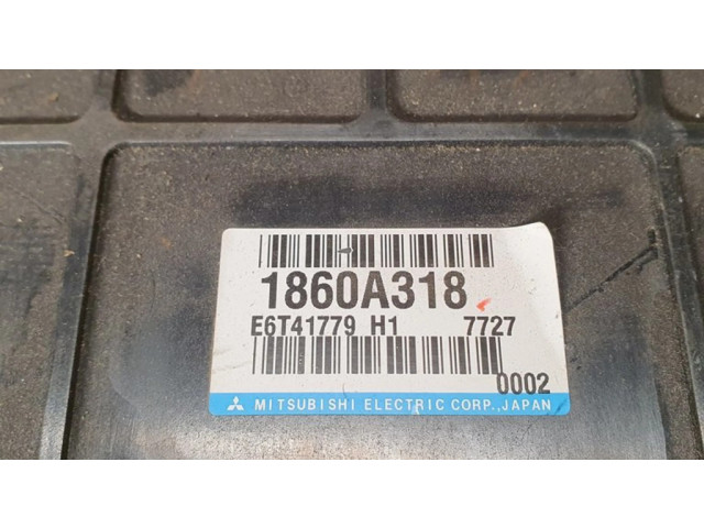 Блок управления двигателем Блок управления E6T41779, 1860A318 Mitsubishi Lancer